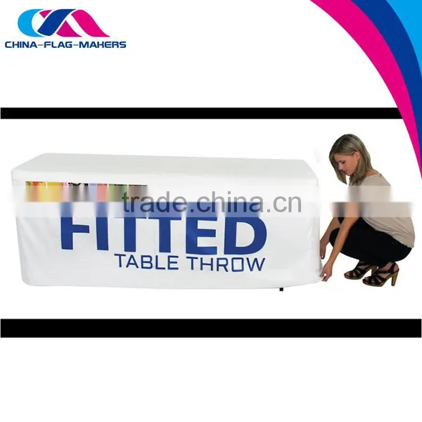 Oem Customize Print Trade Show Table Cover for Promotion photo-3