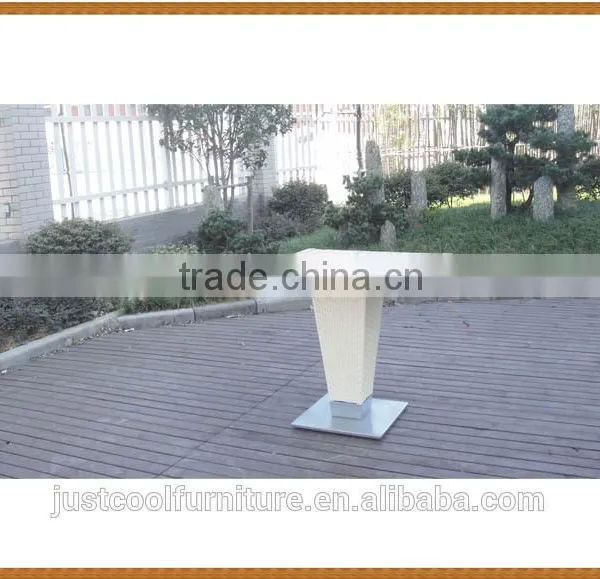 Square Table Rattan Dining Set Alu Base photo-2