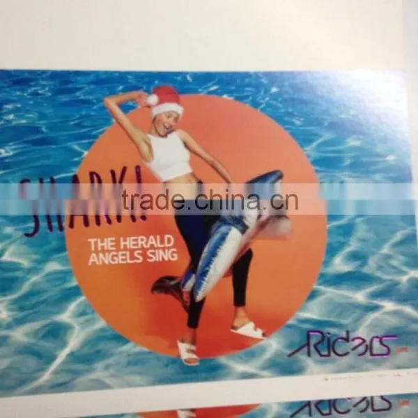Sample Custom Advertising Paper Poster Pringting