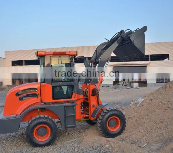 Chinese Wheelloader Compact Hydrostatic Wheel Loader,mini Dumper 1ton photo-6