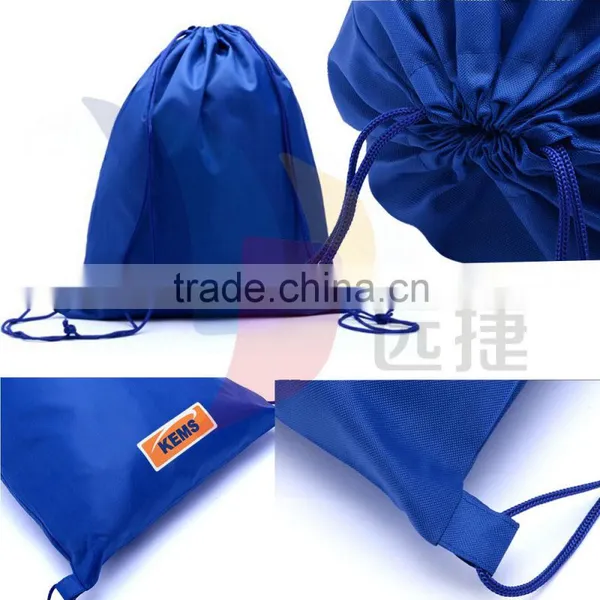 Top Quality Hotsell Printed Drawstring Silk Polyester Bag photo-2