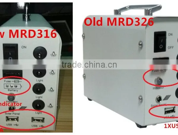 Hot Sale Home Application Solar Camping dc Fan Light System photo-3