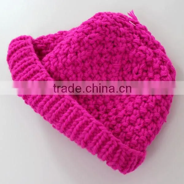Plain Beanies Wholesale/girls Plain Beanies/plain Beanie Cap photo-2
