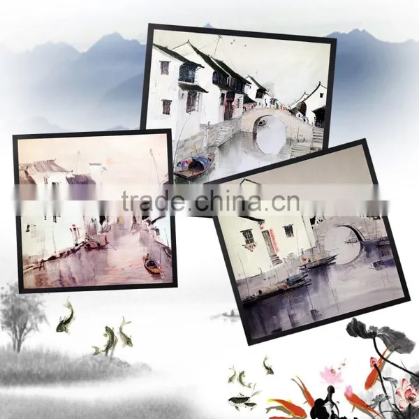 2016 DIY Handmade Oil Painting , Triptych Painting