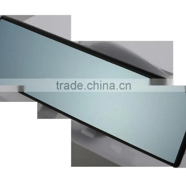 Blue anti glare coating auto mirror glass
