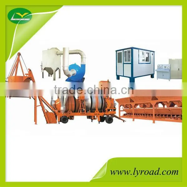 8t-30t/h Mobile Asphalt Drum Mixing Plant