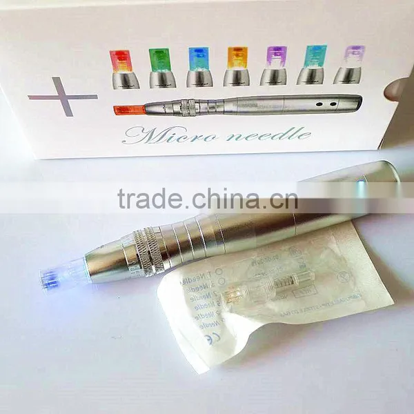 Led Nano Photon Lip/Eyelash/Facial RECHARGEABLE Microneedle Derma Pen photo-3