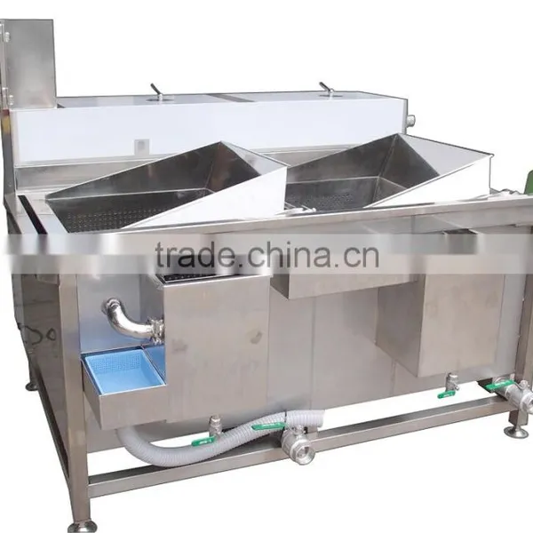 Advanced Micro Computer Controlled Double Trough vegetable Washing Washer Machine