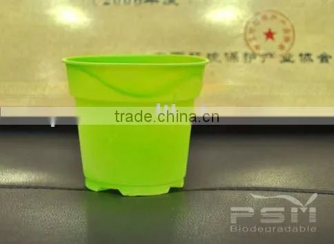 Biodegradable Eco Friendly Plastic Flower Pot