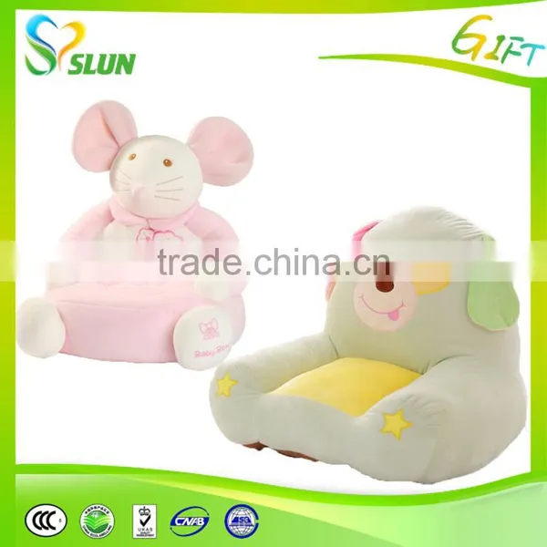 Baby Plush Toy Chair and Seat Princess Pink Kids Baby Beanbag Puff Chair Cartoon Kaw photo-6