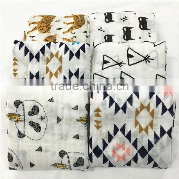 Cotton Muslin Swaddle Blanket Baby Muslin Wrap, Baby Muslin, Baby Swaddle Wrap photo-2