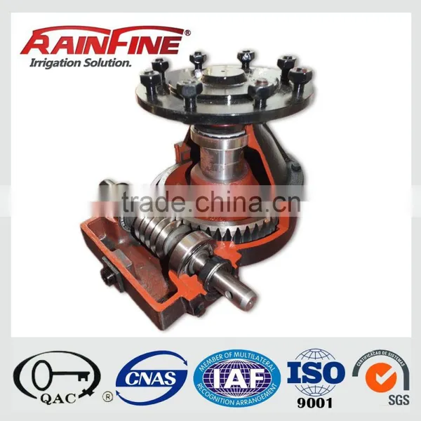 Irrigation machinery center pivot parts of heavy duty gearbox