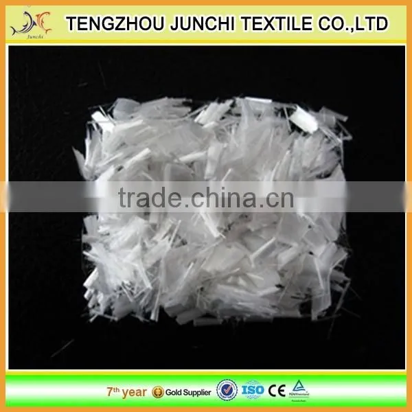 White High Strength Polypropylene Staple Fiber for Concrete photo-2