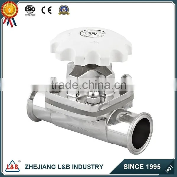Sanitary Stainless Steel Import Clamped Diaphragm Valve photo-2