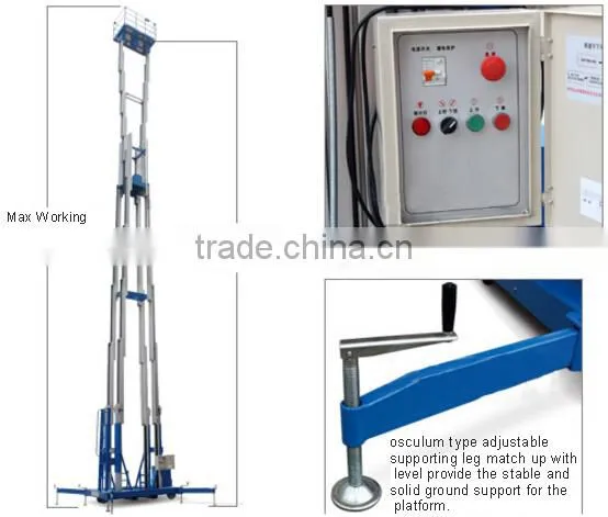 Jeakue Six Mast 16-20m Aerial Work Platform photo-3