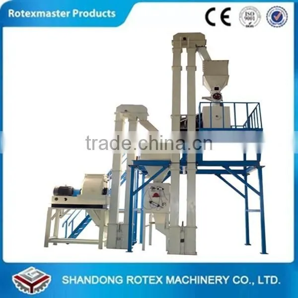 Low Price CE Standard 1t Yield Poultry Chicken Small Pellet Feed Mill photo-2