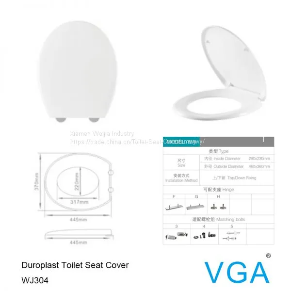 Toilet Lid, Universal Thickening Toilet, Toilet Seat Cover, Toilet Seat