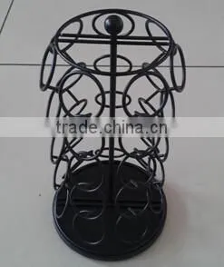 Hangzhou New Hot Metal Mesh 18K- Cup Capacity Coffee Paper Cup Pod Holder Tea Cup Capsule Metal Holder photo-5