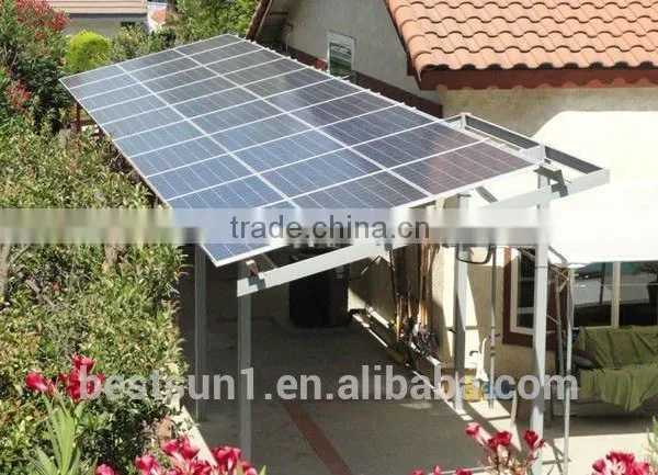Bestsun Complete With Battery and Brackets CE TUV Prove BPS500W 12v Solar Panel Portable Solar Dynamo Power Generator photo-2