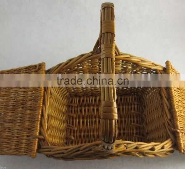 Homes Hand-Woven Decoration Picnic Basket Retail photo-3