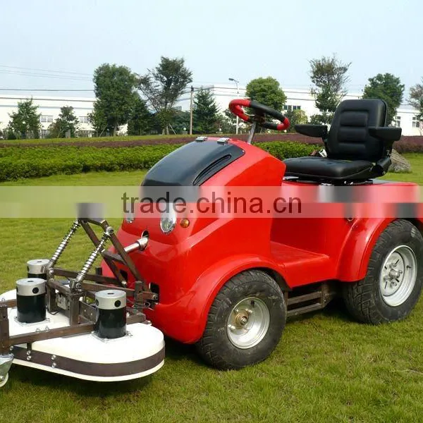 High Quality Automatic Ride On Lawn Mower For Sale photo-4