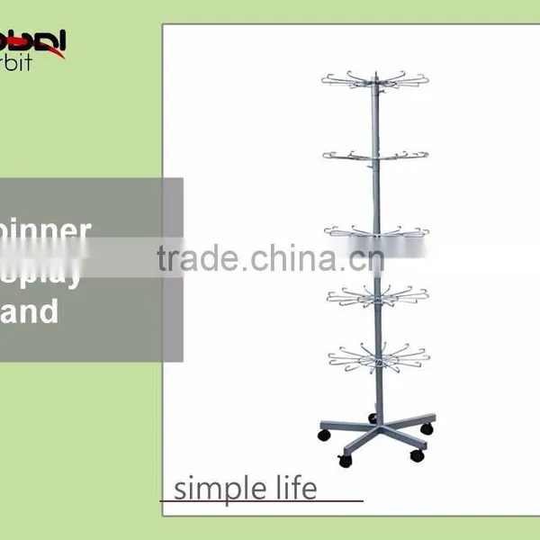 Durable Heavy Duty Shop Hanging Display Fixture Metal Circular Display Rail photo-4