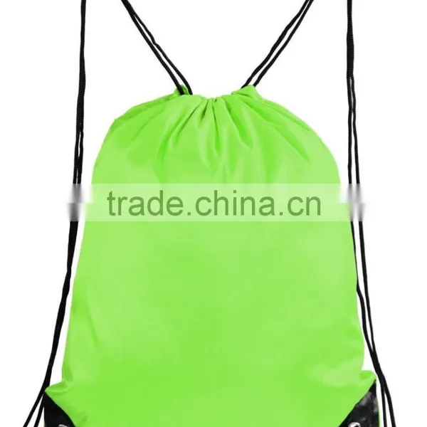 Basic Cinch Sack Drawstring Pack Tote Promotion Back Pack Party Bag photo-6