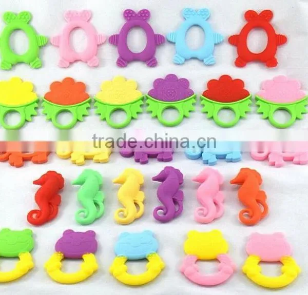 100% Food Grade Silicone Baby Teether Toys,silicone Baby Teether With Factory Price photo-5