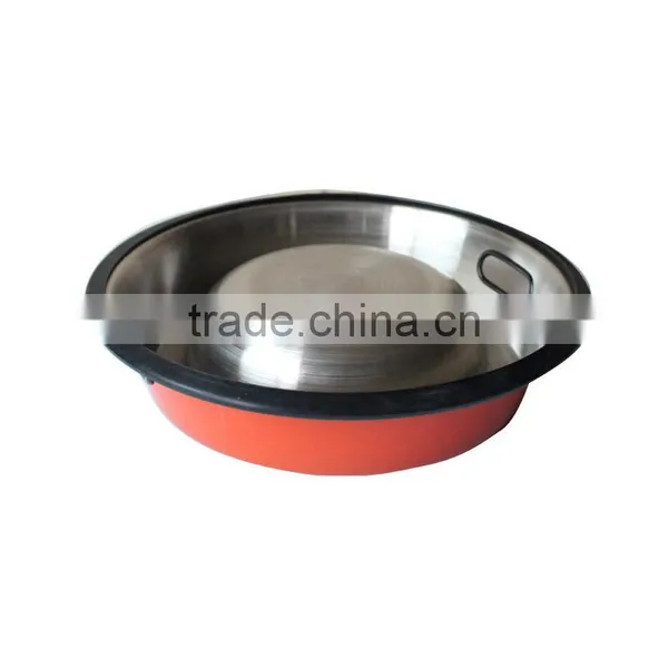 Hot Sale Manufacturer China Stainless Steel Suction Cup Pet Bowl photo-3