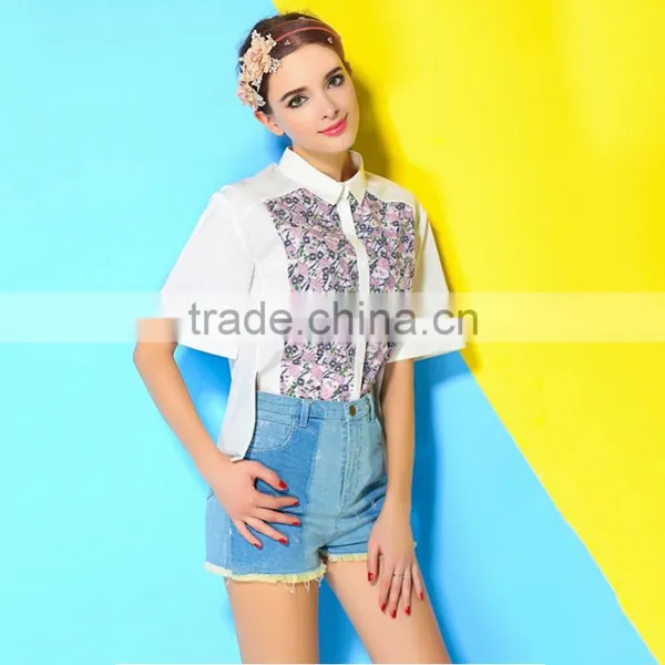 HOYUGO Hot Selling Plain Women Fitted Blank T-shirts Women t Shirt photo-3