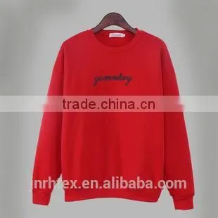 Hot Sale 100% Cotton Women Hoodies Embroider photo-2
