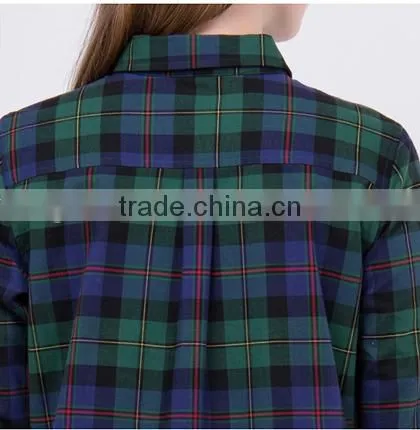 Z&M New Women Latest Fashion Dress Shirt Dress Cotton Dress photo-6