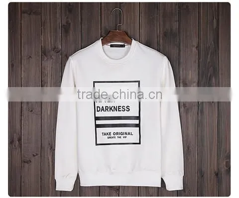 2015 New Style Sweatshirt Without Hood for Adult Men photo-3