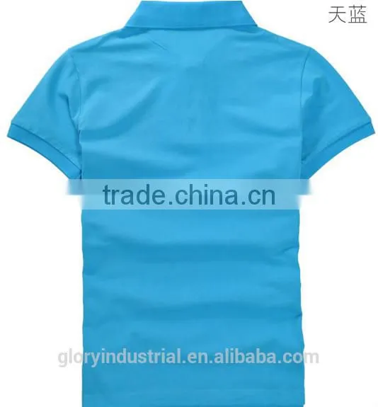 High Quality Custom Uniform Polo Shirt Short Sleeve photo-3