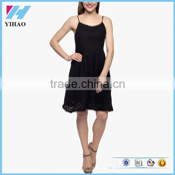 Latest Summer Casual Wear Fashion Apparel Sexy Lace Dress For Women