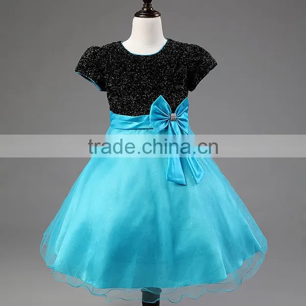 2015 New Girls Cinderella Dresses Children Snow White Princess Dresses Rapunzel Aurora Kids Party Halloween Costume Clothes photo-2