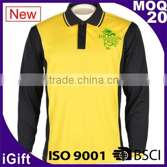 IS09001/BSCI Factory 100% Cotton Long Sleeve Reflective Work Safety Polo Shirt photo-6