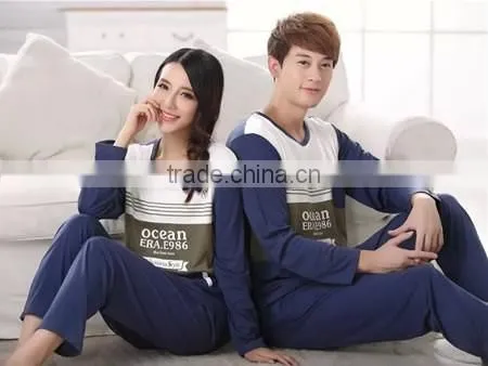 2015 Wholesale Couple Pajamas Set photo-2