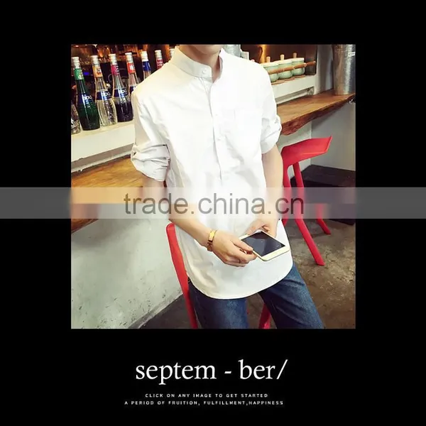 Cultivate One's Morality Sleeve Shirt in Thin Section is Prevented Bask in Clothes photo-2