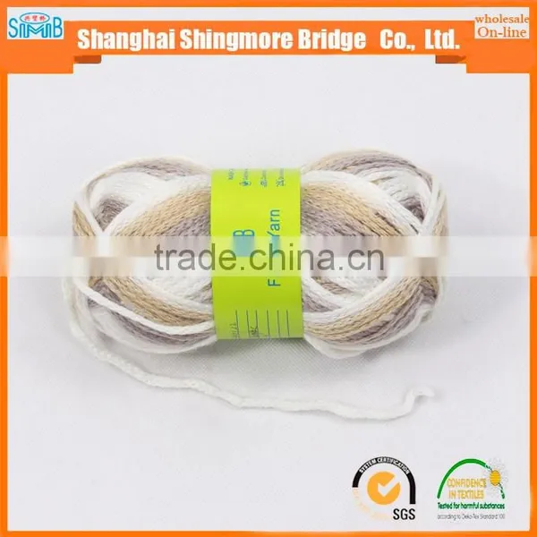 China Textile Knitting Yarn Wholesale Factory Price 100% Acrylic 1/0.8Nm Hollow Tape Yarn for Hand Knitting With Low Price photo-4