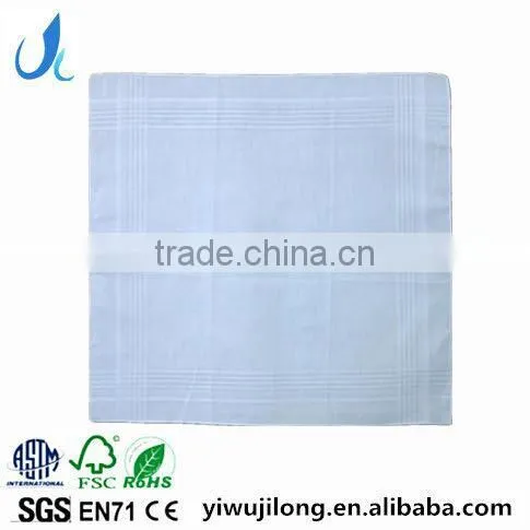 Wholesale Hot Sale 100% Cotton White Handkerchief