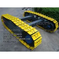 3 Ton Single Grouser Steel Crawler Undercarriage