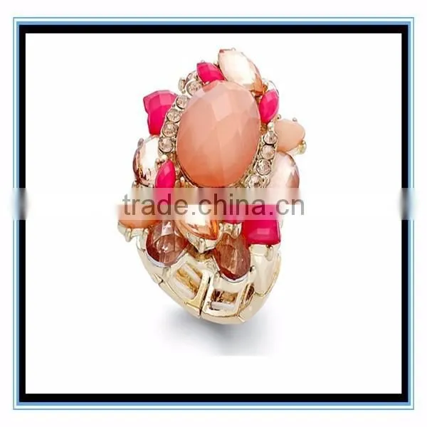 Alloy Fashion Ring,Wholesale Resin Ring,Ladies Imitation Diamond Ring XP-PR-870 photo-4
