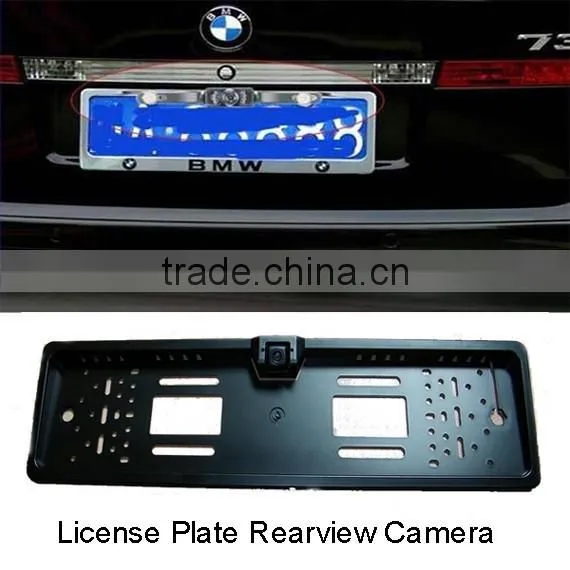 Car Rearview Parking Camera European License Plate Frame photo-4