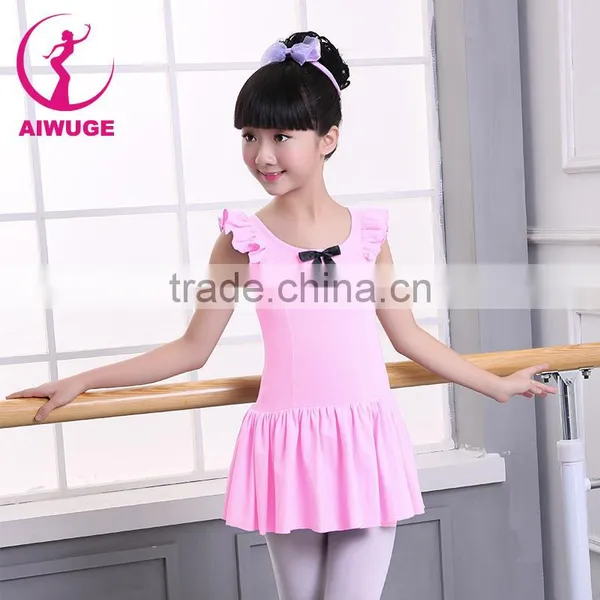 Summer Girls Toddler Ballet Tutu Dress Sleeveless Ballet Dancewear Kids Ballet Practice Leotard photo-2