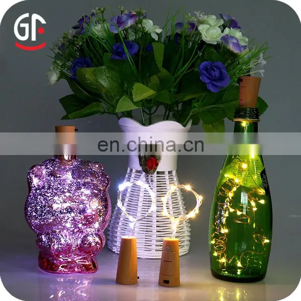 Bottle Stopper Design 20 LEDs Copper String Light Diy Craft Bottle Jar Decoration photo-4