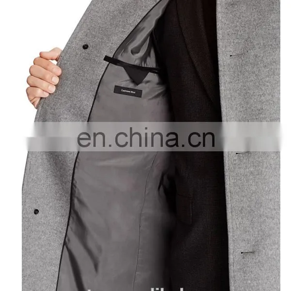 Classic Wool Blend Coat photo-3