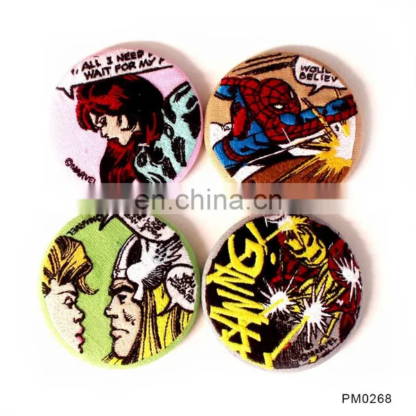Hot Selling Unique Custom Emboridery Floral Cheap Cosmetic Make Up Pocket Mirror photo-4