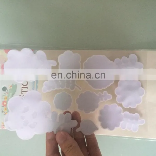 Deocrative Promotional Colorful Cheap Custom Make Glitter Sticker photo-4
