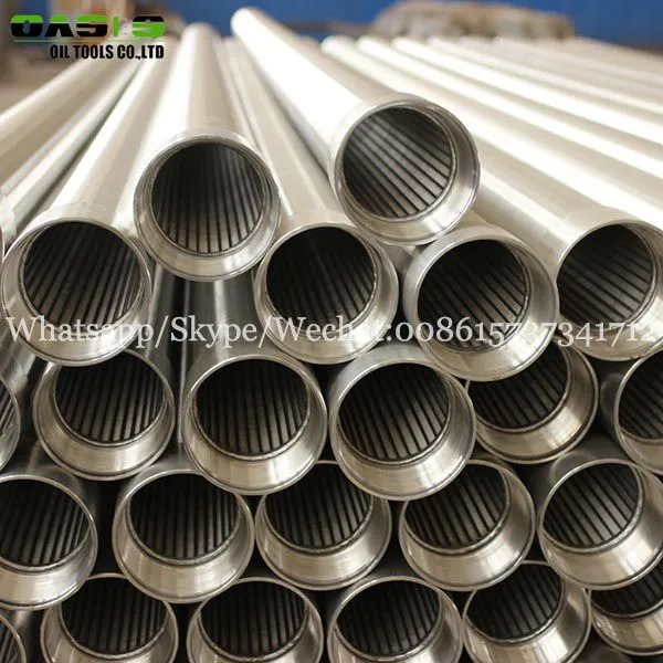 AISI304 Well Filter Screen Casing Pipe/Johnson Wire Wrapped Screen photo-5
